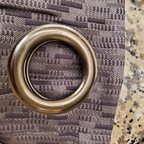 I pair grey-lined,blackout panels - Picture 1 of 2